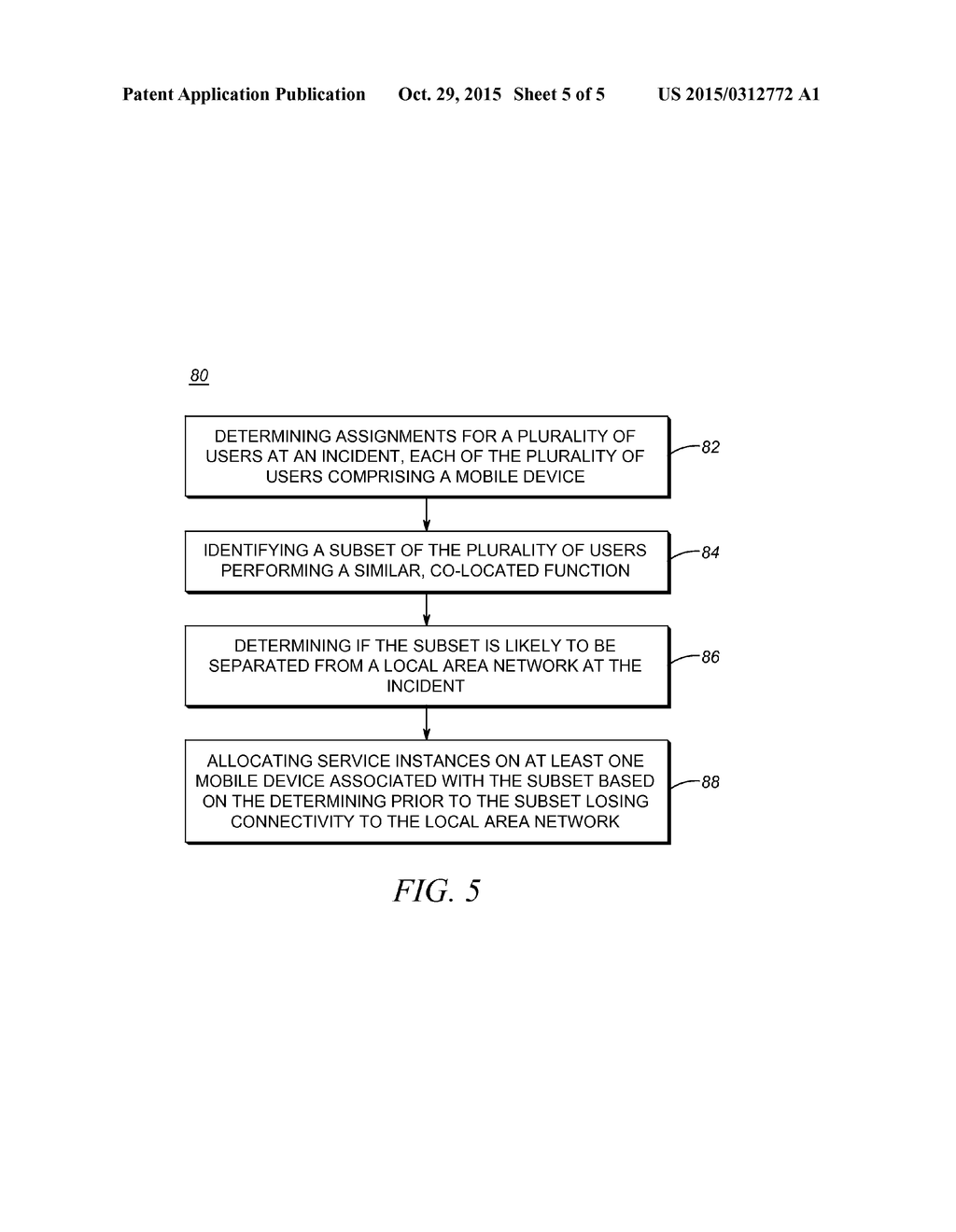 METHOD AND APPARATUS FOR INCIDENT TASK BASED ALLOCATION OF SERVICE     INSTANCES - diagram, schematic, and image 06