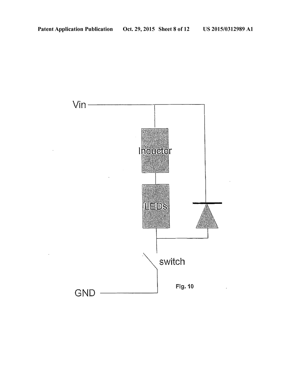 SYSTEM AND DEVICE FOR DRIVING A PLURALITY OF HIGH POWERED LED UNITS - diagram, schematic, and image 09