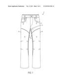 VENTED PANTS AND SHORTS diagram and image