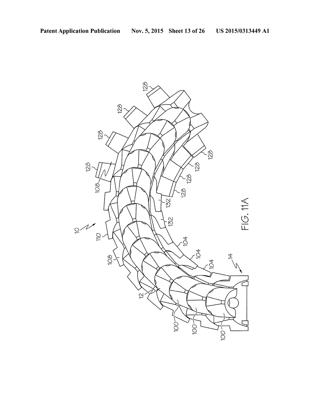 HIGHLY ARTICULATED ROBOTIC PROBES AND METHODS OF PRODUCTION AND USE OF     SUCH PROBES - diagram, schematic, and image 14