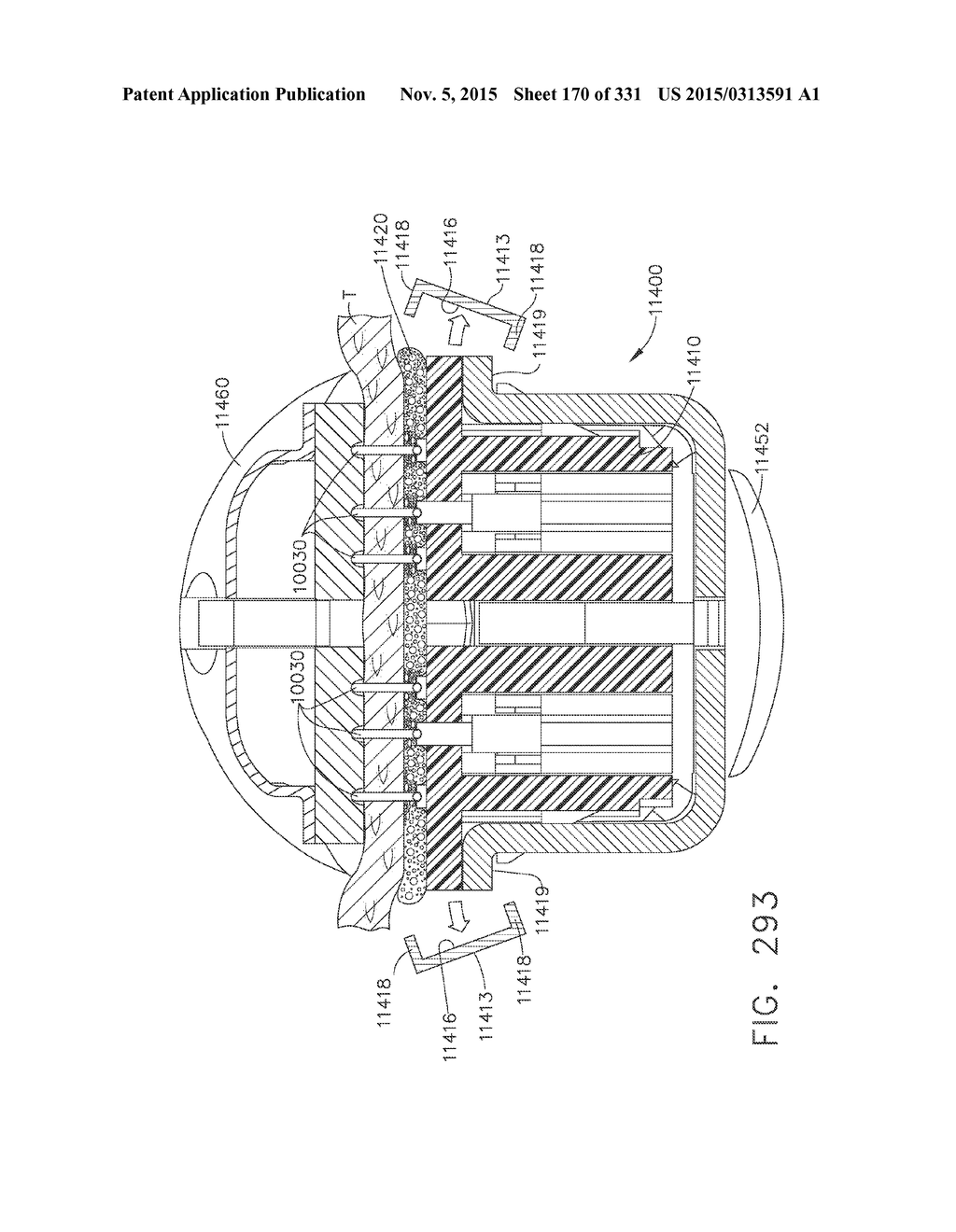 RETAINER ASSEMBLY INCLUDING A TISSUE THICKNESS COMPENSATOR - diagram, schematic, and image 171