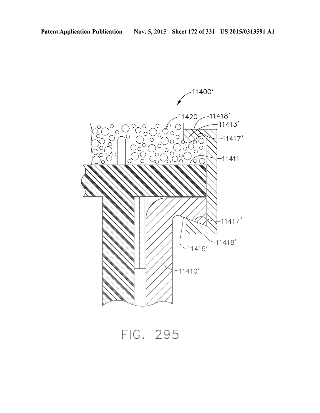 RETAINER ASSEMBLY INCLUDING A TISSUE THICKNESS COMPENSATOR - diagram, schematic, and image 173