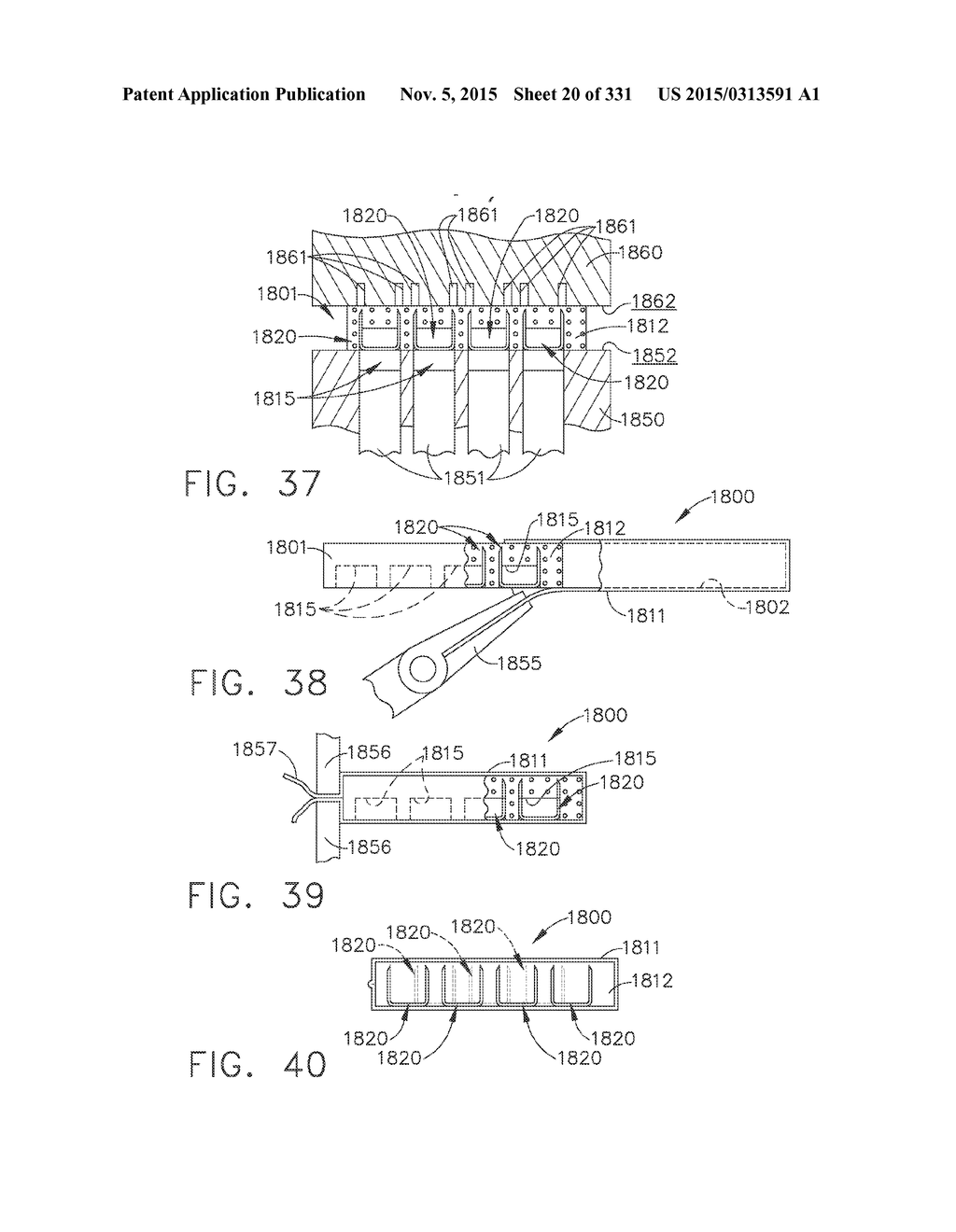 RETAINER ASSEMBLY INCLUDING A TISSUE THICKNESS COMPENSATOR - diagram, schematic, and image 21