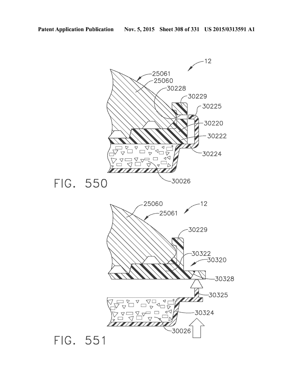 RETAINER ASSEMBLY INCLUDING A TISSUE THICKNESS COMPENSATOR - diagram, schematic, and image 309