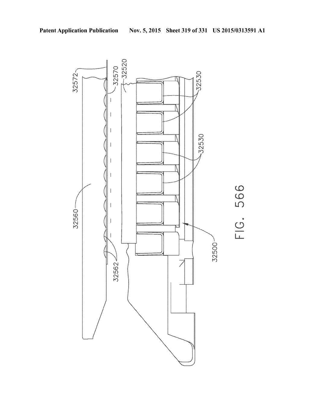 RETAINER ASSEMBLY INCLUDING A TISSUE THICKNESS COMPENSATOR - diagram, schematic, and image 320