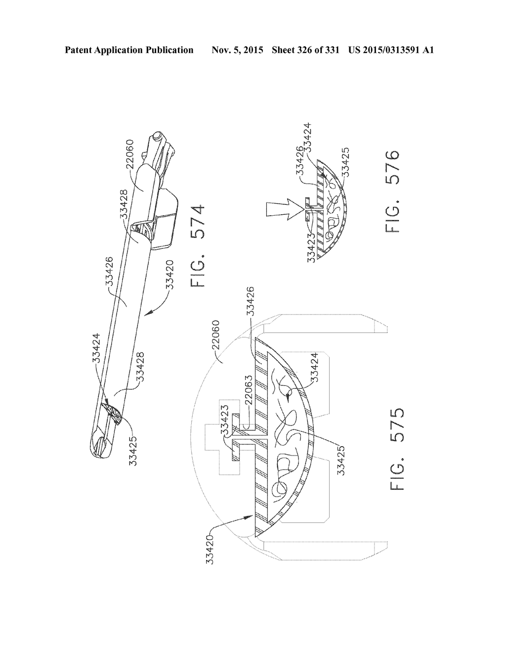 RETAINER ASSEMBLY INCLUDING A TISSUE THICKNESS COMPENSATOR - diagram, schematic, and image 327