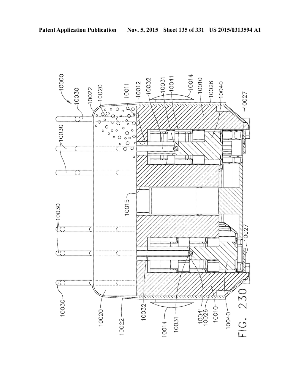 RETAINER ASSEMBLY INCLUDING A TISSUE THICKNESS COMPENSATOR - diagram, schematic, and image 136