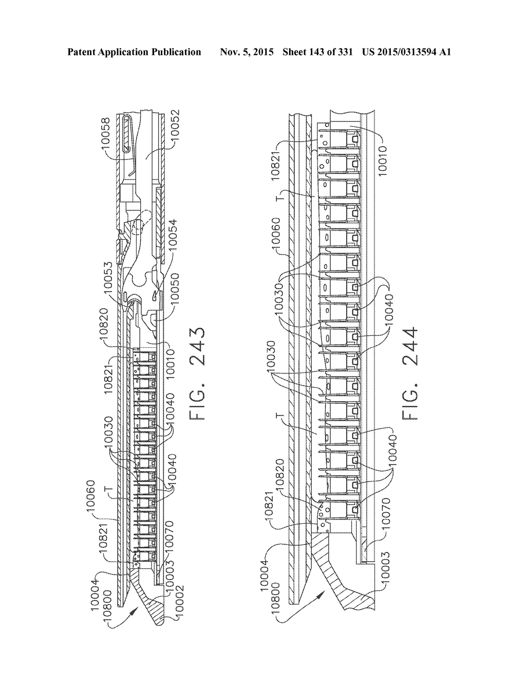 RETAINER ASSEMBLY INCLUDING A TISSUE THICKNESS COMPENSATOR - diagram, schematic, and image 144