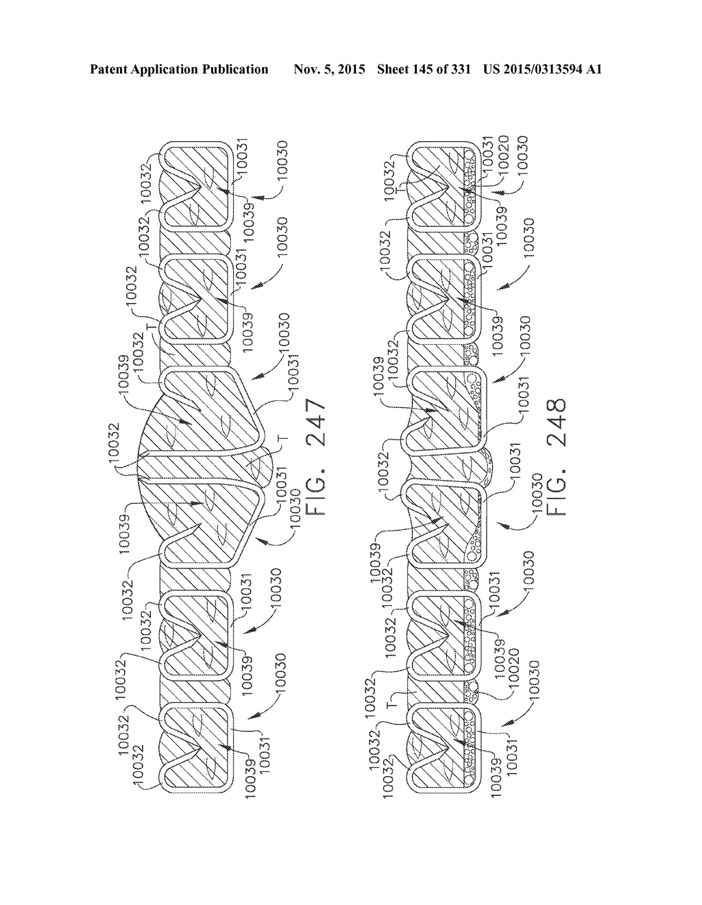 RETAINER ASSEMBLY INCLUDING A TISSUE THICKNESS COMPENSATOR - diagram, schematic, and image 146