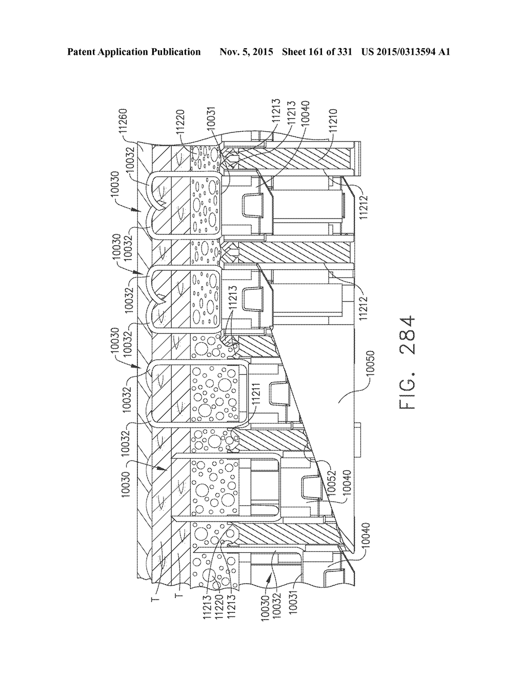 RETAINER ASSEMBLY INCLUDING A TISSUE THICKNESS COMPENSATOR - diagram, schematic, and image 162