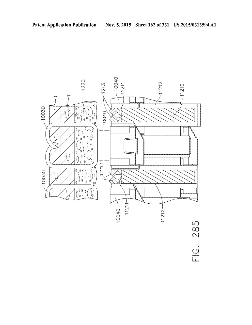 RETAINER ASSEMBLY INCLUDING A TISSUE THICKNESS COMPENSATOR - diagram, schematic, and image 163