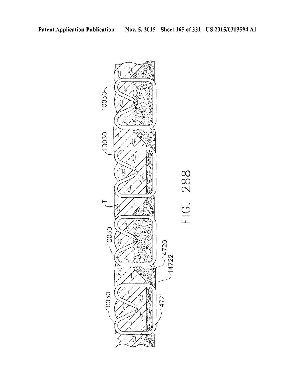 RETAINER ASSEMBLY INCLUDING A TISSUE THICKNESS COMPENSATOR - diagram, schematic, and image 166