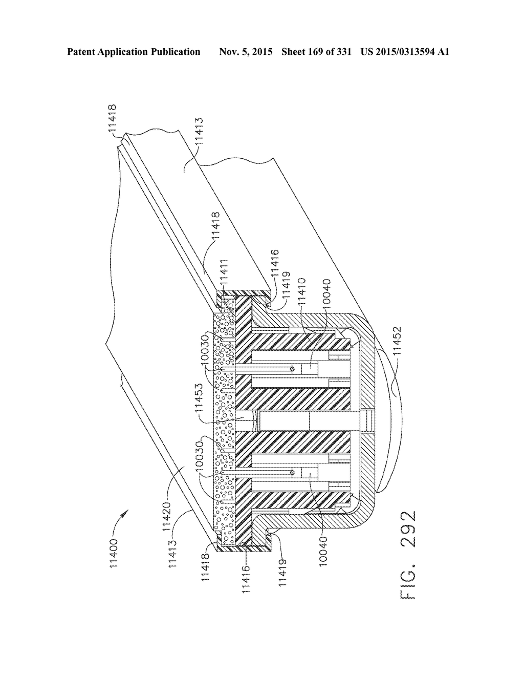 RETAINER ASSEMBLY INCLUDING A TISSUE THICKNESS COMPENSATOR - diagram, schematic, and image 170