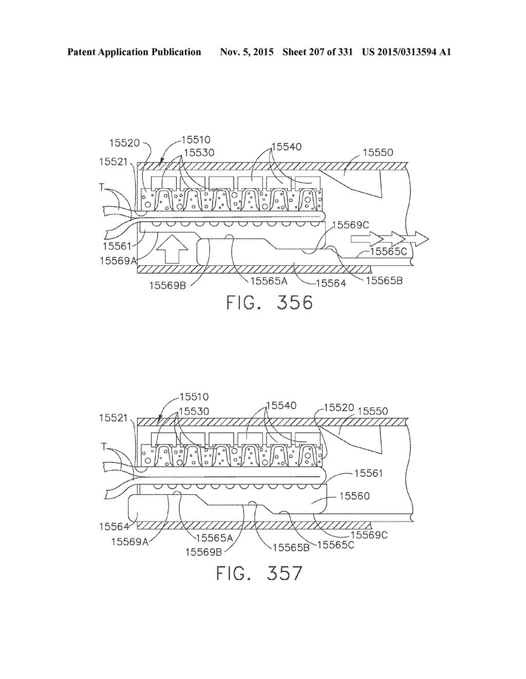 RETAINER ASSEMBLY INCLUDING A TISSUE THICKNESS COMPENSATOR - diagram, schematic, and image 208