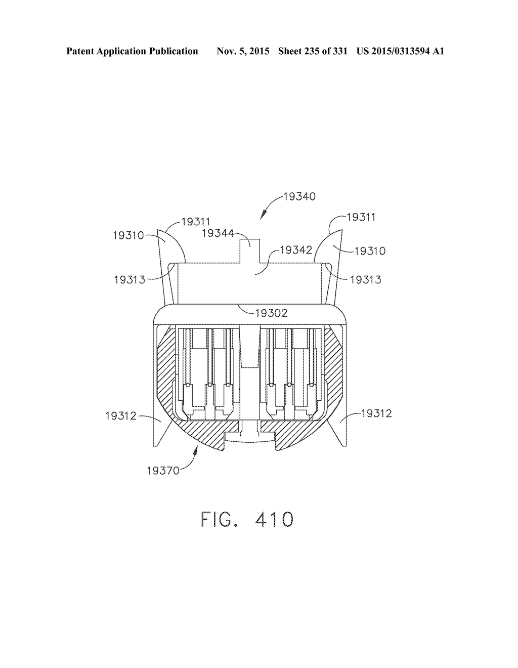 RETAINER ASSEMBLY INCLUDING A TISSUE THICKNESS COMPENSATOR - diagram, schematic, and image 236