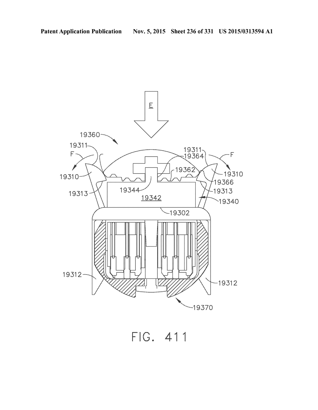 RETAINER ASSEMBLY INCLUDING A TISSUE THICKNESS COMPENSATOR - diagram, schematic, and image 237