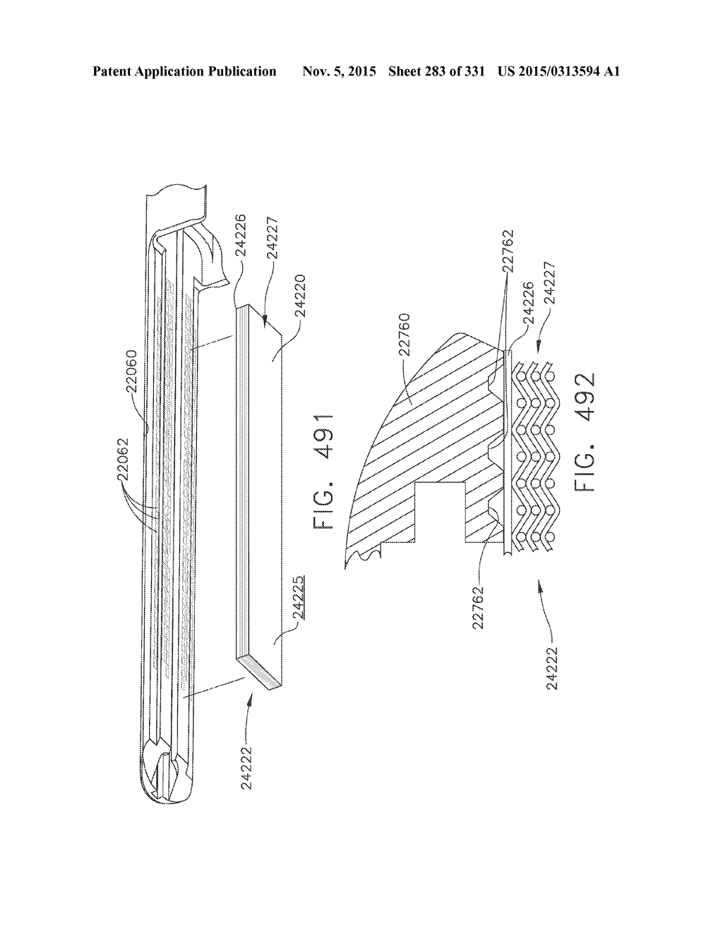 RETAINER ASSEMBLY INCLUDING A TISSUE THICKNESS COMPENSATOR - diagram, schematic, and image 284