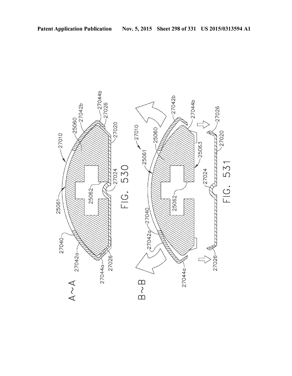 RETAINER ASSEMBLY INCLUDING A TISSUE THICKNESS COMPENSATOR - diagram, schematic, and image 299