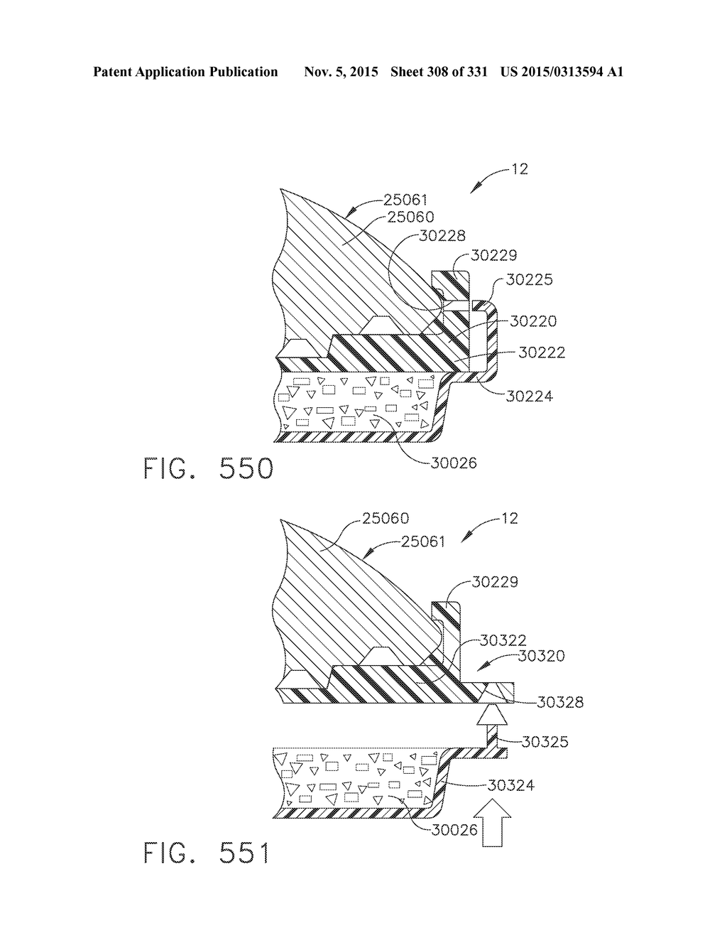 RETAINER ASSEMBLY INCLUDING A TISSUE THICKNESS COMPENSATOR - diagram, schematic, and image 309