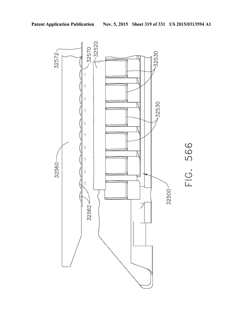 RETAINER ASSEMBLY INCLUDING A TISSUE THICKNESS COMPENSATOR - diagram, schematic, and image 320