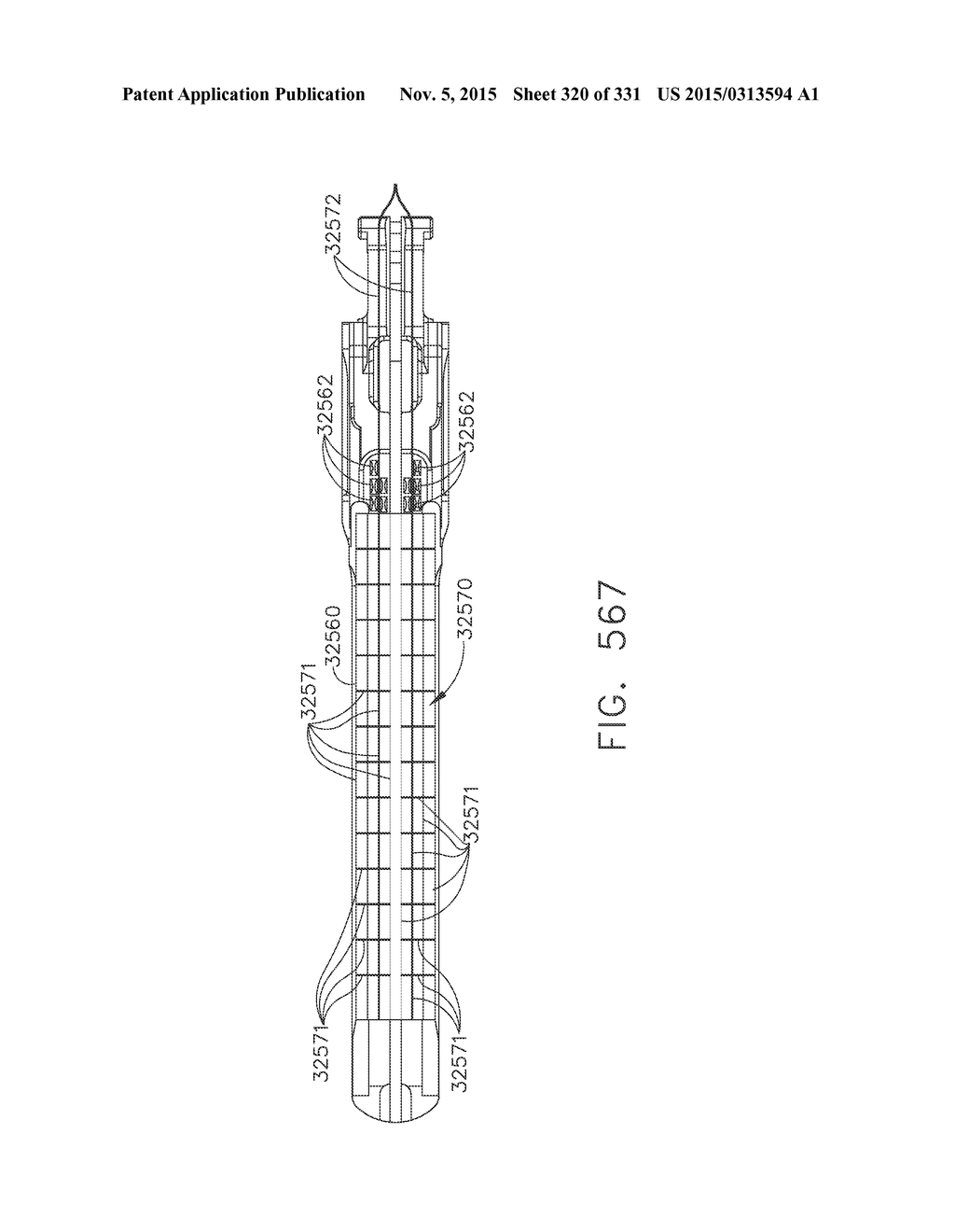 RETAINER ASSEMBLY INCLUDING A TISSUE THICKNESS COMPENSATOR - diagram, schematic, and image 321