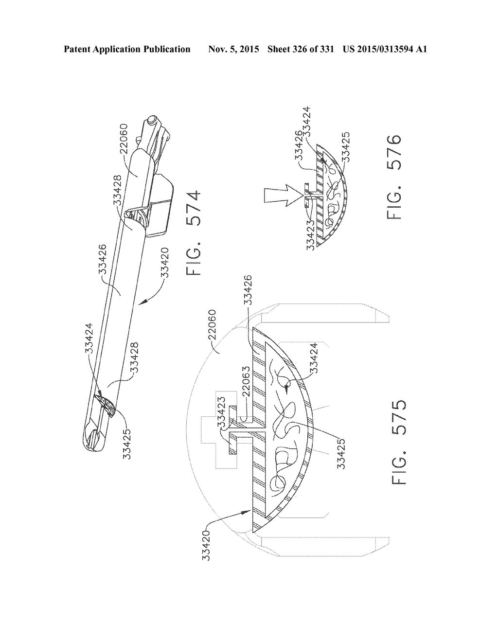 RETAINER ASSEMBLY INCLUDING A TISSUE THICKNESS COMPENSATOR - diagram, schematic, and image 327