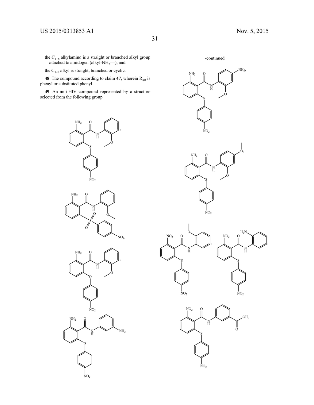 ANTI-HIV COMPOUND AND PREPARATION METHOD AND USE THEREOF - diagram, schematic, and image 35