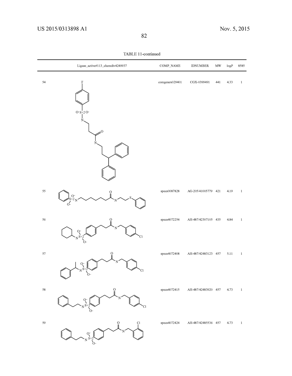 COMPOUNDS THAT INHIBIT HUMAN DNA LIGASES AND METHODS OF TREATING CANCER - diagram, schematic, and image 102