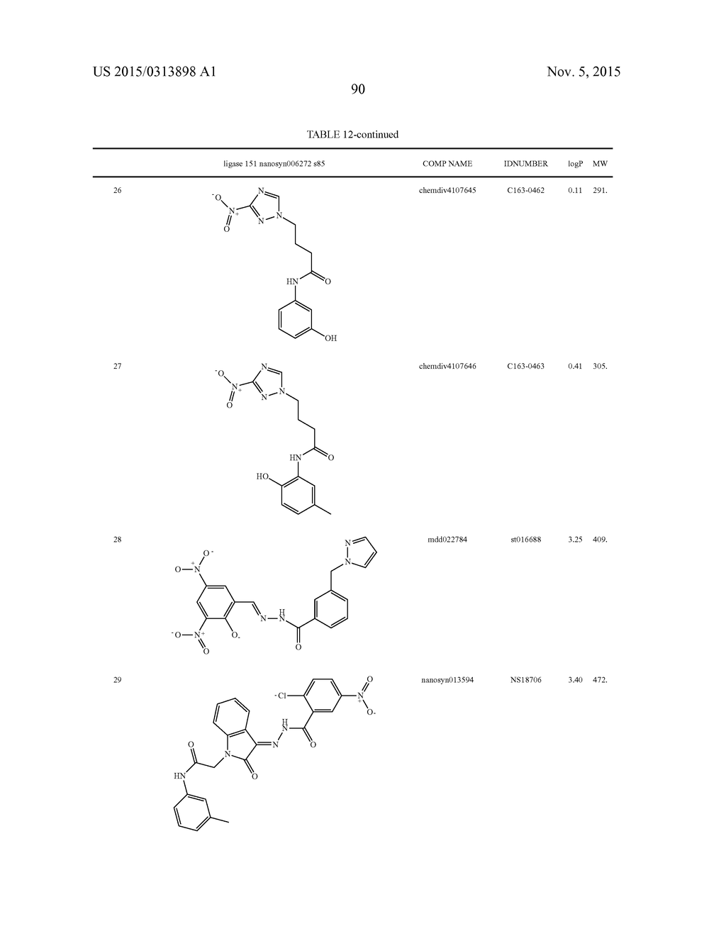 COMPOUNDS THAT INHIBIT HUMAN DNA LIGASES AND METHODS OF TREATING CANCER - diagram, schematic, and image 110