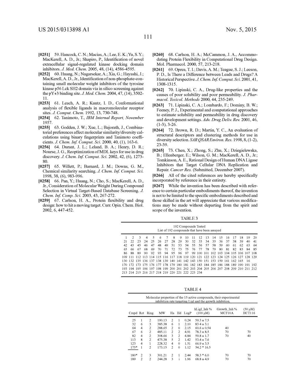 COMPOUNDS THAT INHIBIT HUMAN DNA LIGASES AND METHODS OF TREATING CANCER - diagram, schematic, and image 131