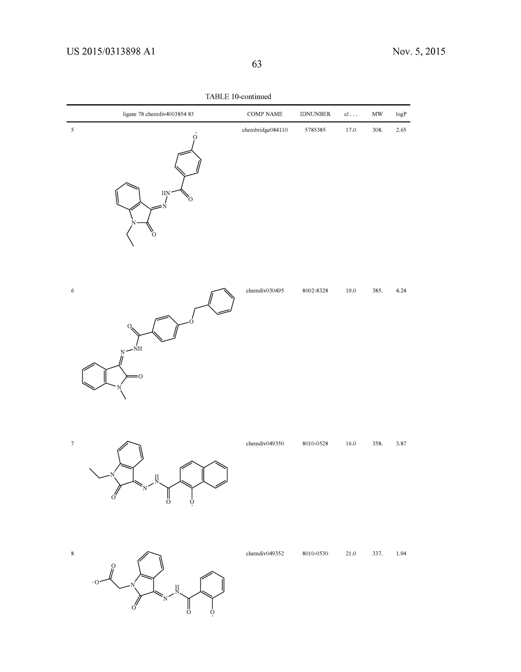 COMPOUNDS THAT INHIBIT HUMAN DNA LIGASES AND METHODS OF TREATING CANCER - diagram, schematic, and image 83