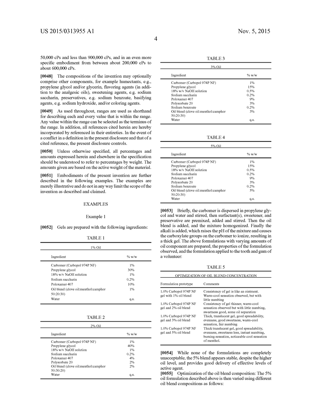 Oral Gel for Relief of Tooth Pain - diagram, schematic, and image 05