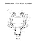 FLEXIBLE STRUCTURE FOR MASK, AND METHOD AND APPARATUS FOR EVALUATING     PERFORMANCE OF A MASK IN USE diagram and image