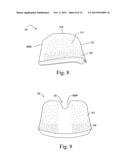 FLEXIBLE STRUCTURE FOR MASK, AND METHOD AND APPARATUS FOR EVALUATING     PERFORMANCE OF A MASK IN USE diagram and image