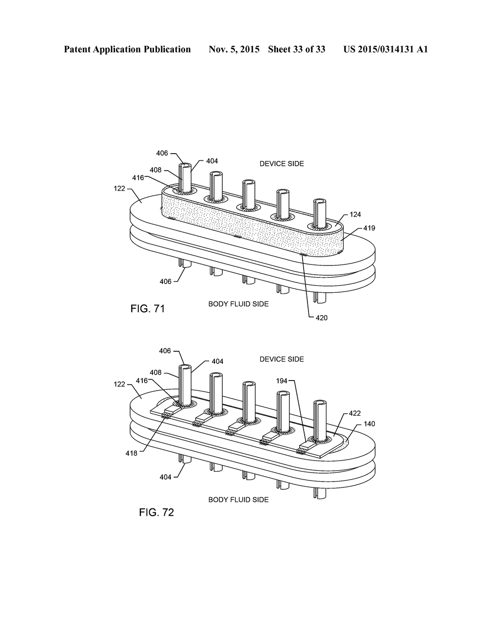 HERMETICALLY SEALED FEEDTHROUGH WITH CO-FIRED FILLED VIA AND CONDUCTIVE     INSERT FOR AN ACTIVE IMPLANTABLE MEDICAL DEVICE - diagram, schematic, and image 34