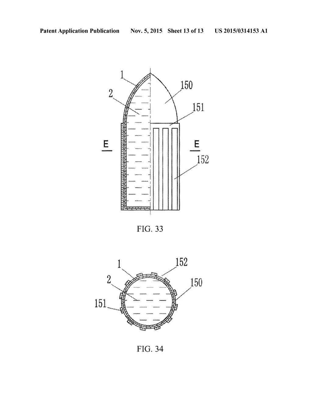 LIQUID PROJECTION BOMB, PROJECTING DEVICE AND DELIVERY METHOD THEREFOR - diagram, schematic, and image 14