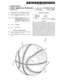 BASKETBALL HAVING GROOVED SEAMS diagram and image