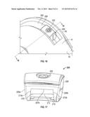 GOLF CLUB HEAD WITH ADJUSTABLE CENTER OF GRAVITY diagram and image