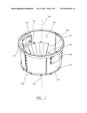 CRUSHER HOPPER FEED GUIDE ASSEMBLY diagram and image