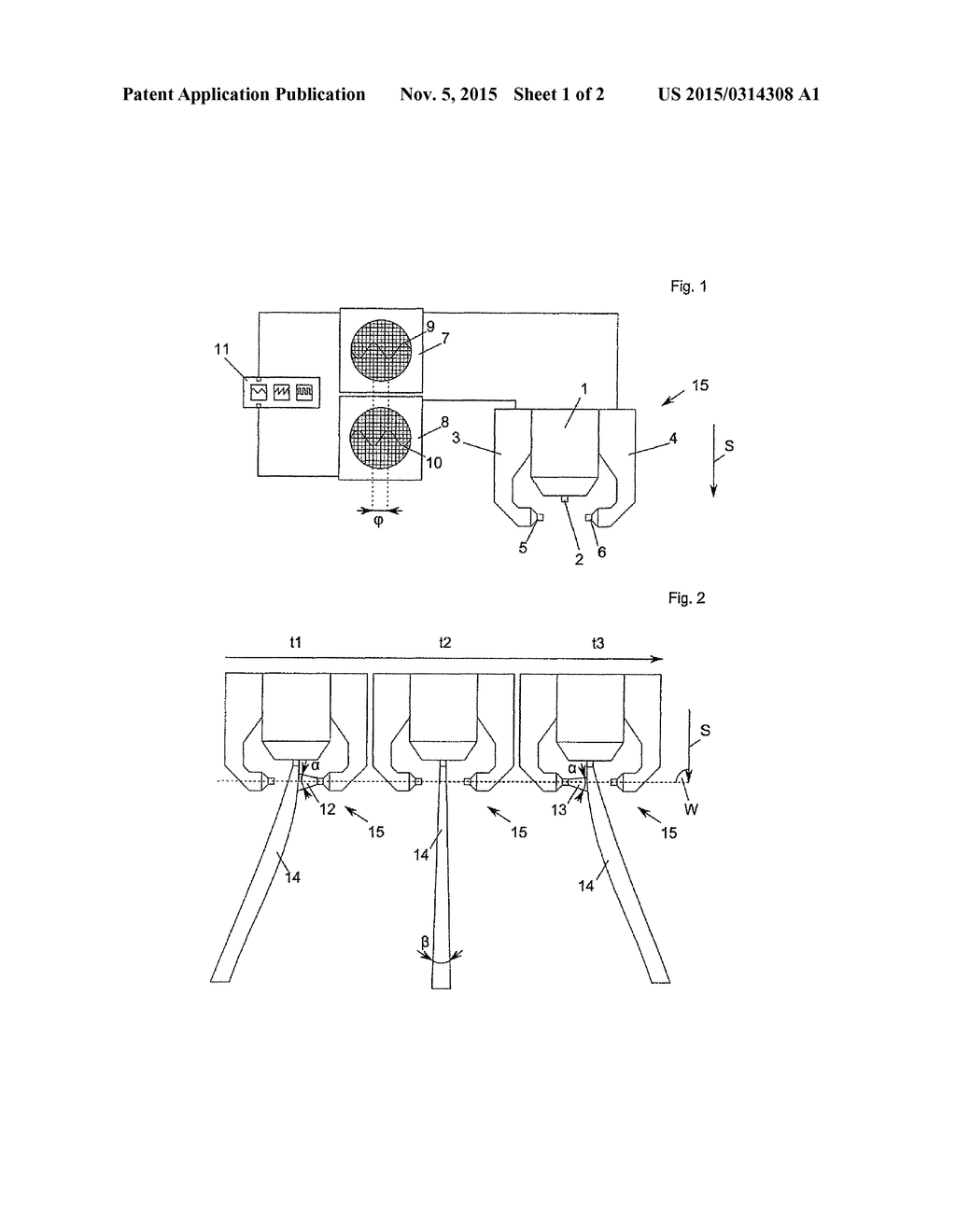 SPRAY NOZZLE DEVICE AND COATING METHOD - diagram, schematic, and image 02