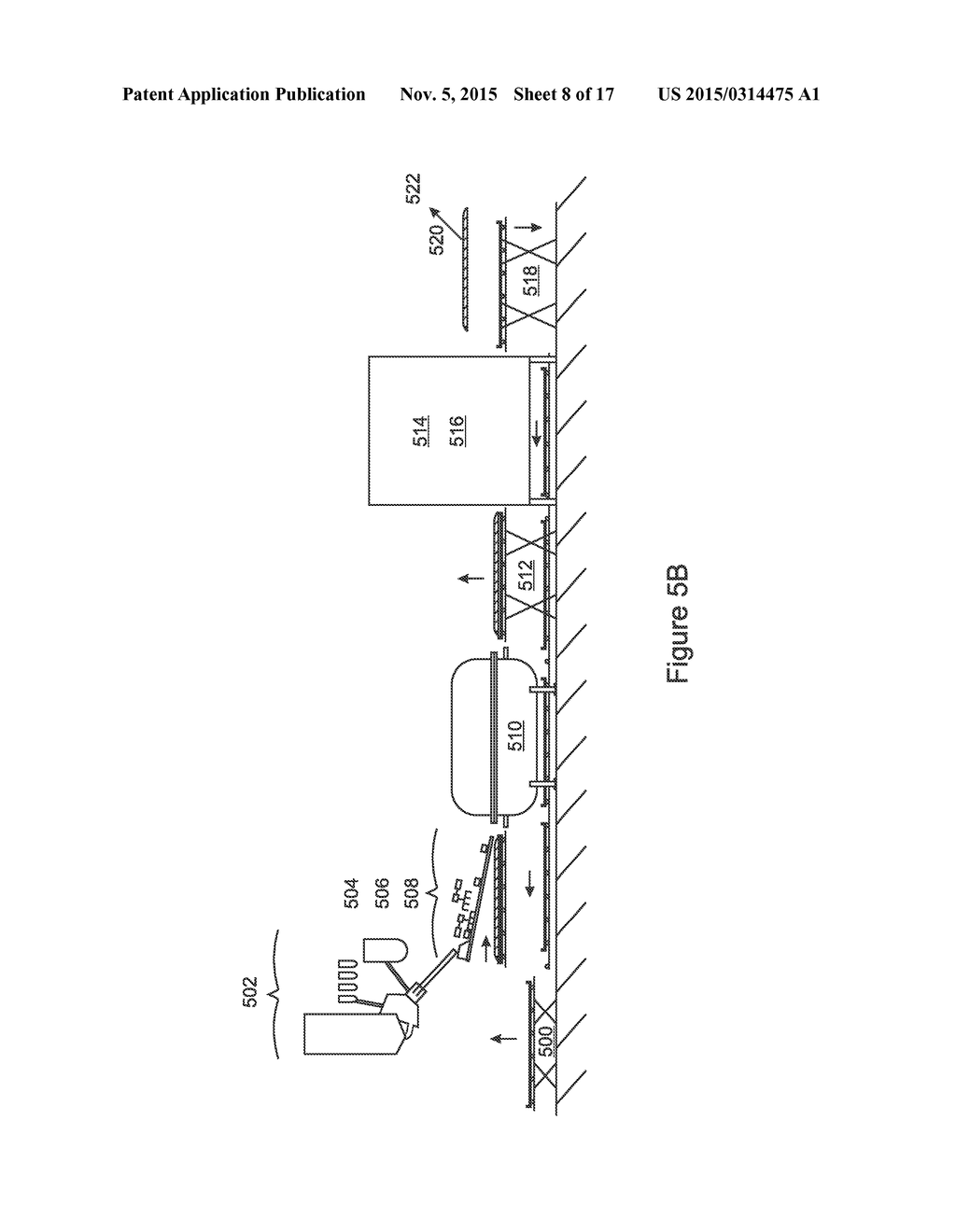 PRODUCTION PLANT FOR FORMING ENGINEERED COMPOSITE STONE SLABS - diagram, schematic, and image 09