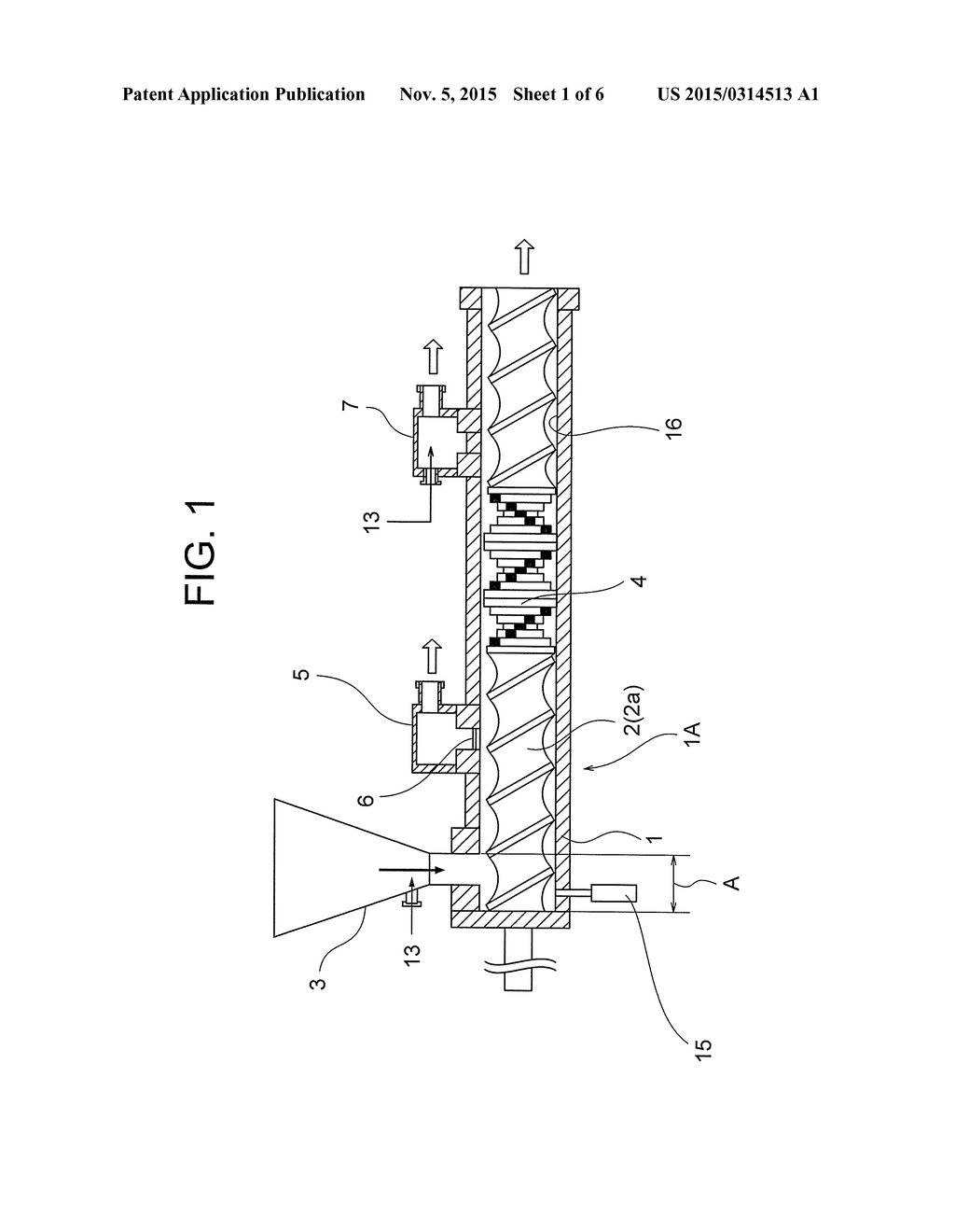 CONTINUOUS EXTRUSION DEVICE BASED ON TWIN SCREW EXTRUDER - diagram, schematic, and image 02