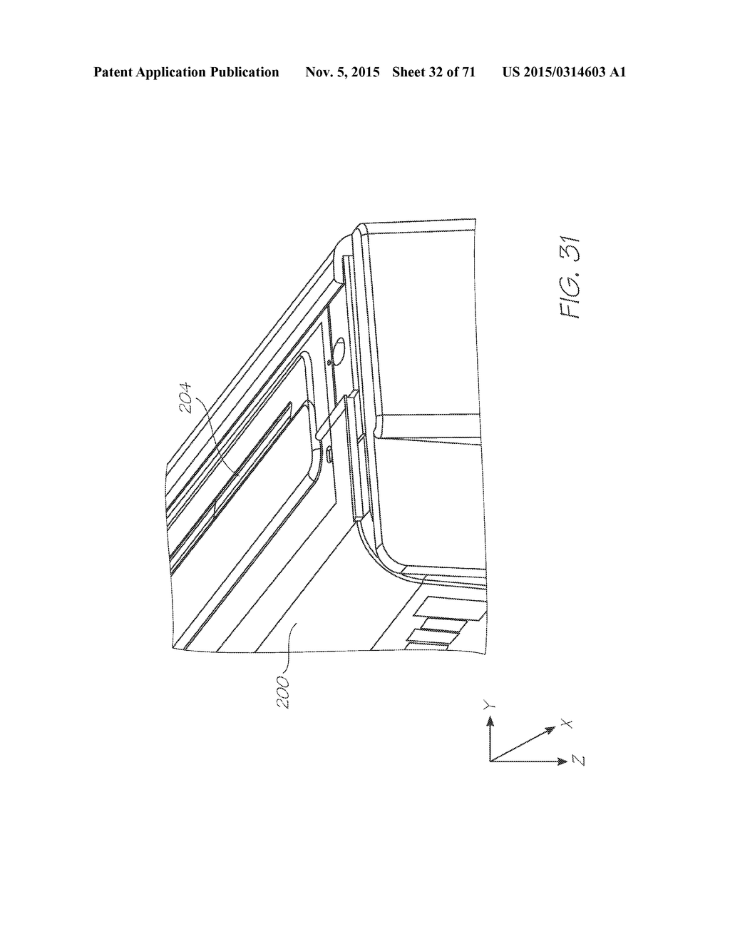 PRINTER HAVING SLED PROVIDING WIPING, CAPPING AND PLATEN MODULES - diagram, schematic, and image 33