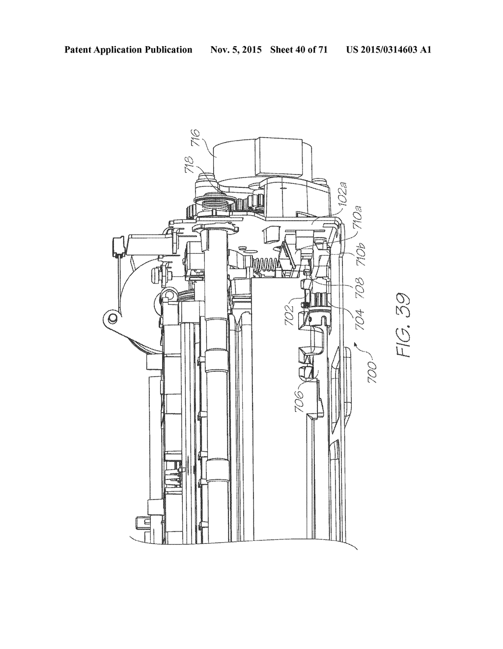 PRINTER HAVING SLED PROVIDING WIPING, CAPPING AND PLATEN MODULES - diagram, schematic, and image 41