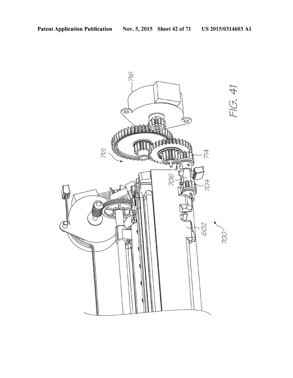 PRINTER HAVING SLED PROVIDING WIPING, CAPPING AND PLATEN MODULES - diagram, schematic, and image 43