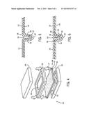 FABRIC COVERED VEHICLE INTERIOR ASSEMBLY HAVING A RECESS diagram and image