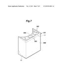 VEHICLE BODY FRONT STRUCTURE FOR AUTOMOBILE diagram and image