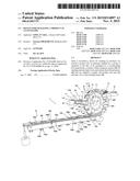 DEVICE FOR PACKAGING A PRODUCT IN AN ENVELOPE diagram and image