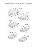 DEVICE FOR PACKAGING A PRODUCT IN AN ENVELOPE diagram and image