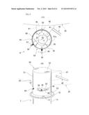 MIXING AND STIRRING DEVICE, MIXING AND STIRRING METHOD, AND METHOD FOR     MANUFACTURING LIGHTWEIGHT GYPSUM BOARD diagram and image